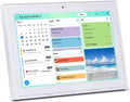 12.3-inch Digital Calendar Touchscreen for Family Kitchen Hub with Video | Calling No Subscription Fees, Real-Time Calendar Sync, Chore Charts, Meal Planner, Privacy Shutter, Wall and Desk Mountable