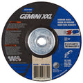 Norton 66252843789 6x1/4x5/8-11 in. Gemini XXL Ceramic Coated AO Grinding Wheels, Type 27, 24 Grit, 10 Pack