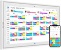 2026 Calendar 15 inch Digital Picture Frame Wall Planner & Chore Chart, IPS Touchscreen Interactive Display, Smart Family Schedules, for Seamless Scheduling, Gift for Christmas Family