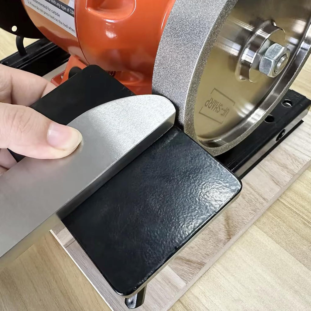 Mega Square CBN Grinding Wheel and Lathe Tool Sharpening Jig