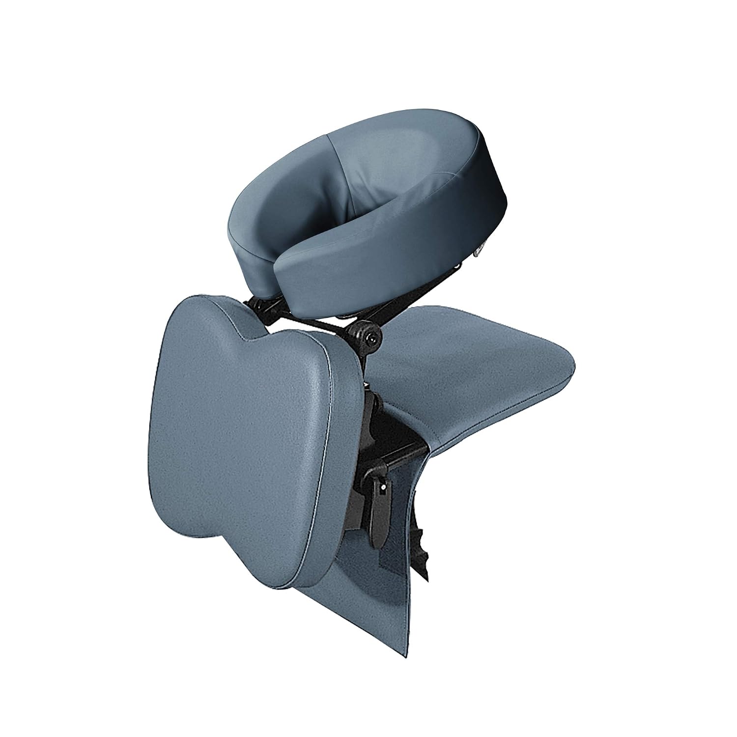 Master Massage Desktop Face Cradle Massage Kit – Table & Desk Top Face Pillow Support –Foldable Adjustable Head Rest Cushion Cradle - Massage Kit, Siesta Artifact, Eye Surgery Recovery, Royal Blue