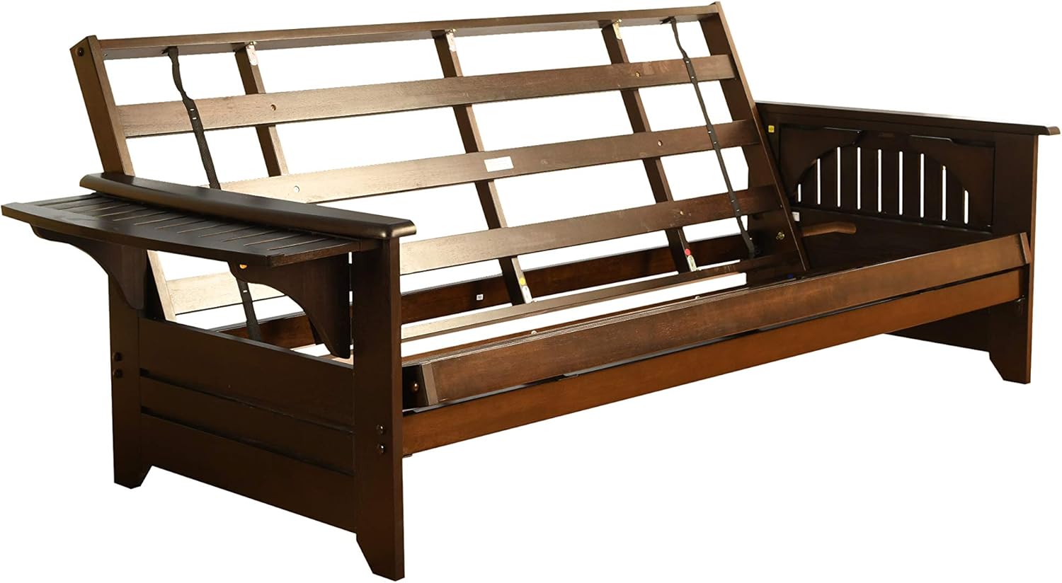 Kodiak Furniture Phoenix Futon in Black Finish, Full, Fairbanks Evergreen