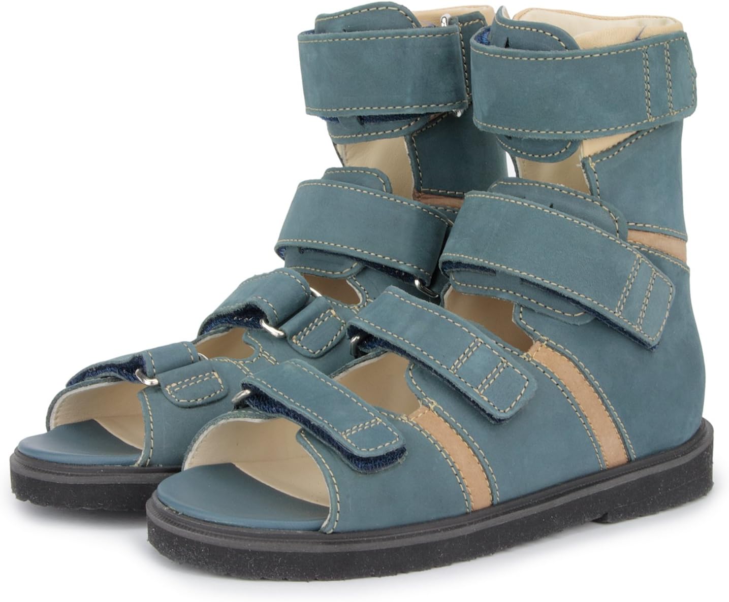 Memo Basic II 1BC Kids Orthopedic Sandals with Ankle Support | Corrective AFO-Alternative Design