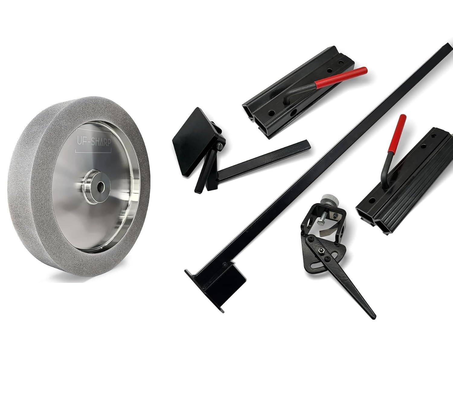 Mega Square CBN Grinding Wheel and Lathe Tool Sharpening Jig