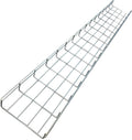 Kable Kontrol Cable Tray- 5 Feet Long - 8' Width, 4' Depth – Wire Mesh Tray Cable Management Rack Cords Organizer Cable Basket, Zinc Plated Steel NEC Approved for Network, Fiber Optic, Cabling