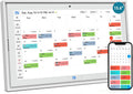 15.6 'Digital Calendar & Chore Chart, For Family Scheduling, Meal Planning, Task Rewards, Video Call，Online Sync With Mobile App, 32G Memory Smart Digital Photo Frame, Desktop Stand And Wall-Mounted