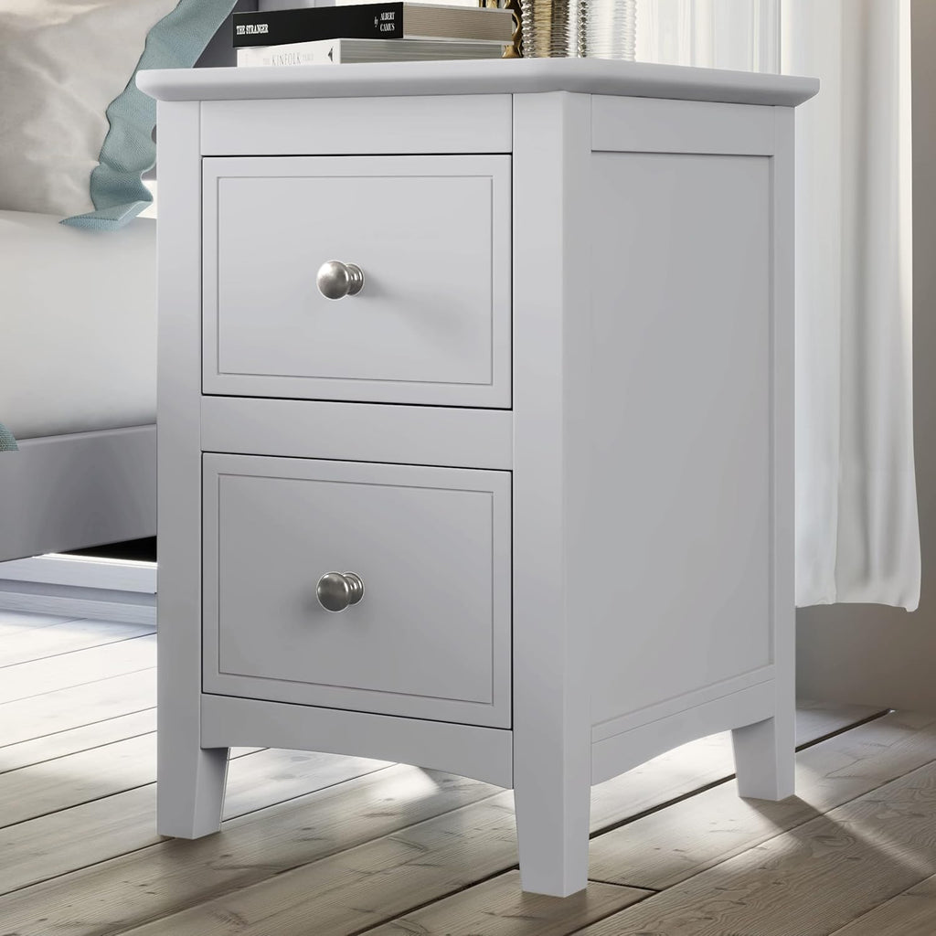 White Solid Wood 3 Pcs Full Bedroom Sets (Old SKU:BS315100AAK) BU425