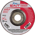 United Abrasives-SAIT20079 A24R General Purpose/Long Life Grinding Wheel (Type 27/Depressed Center) 6' x 1/4' x 7/8', 25-Pack