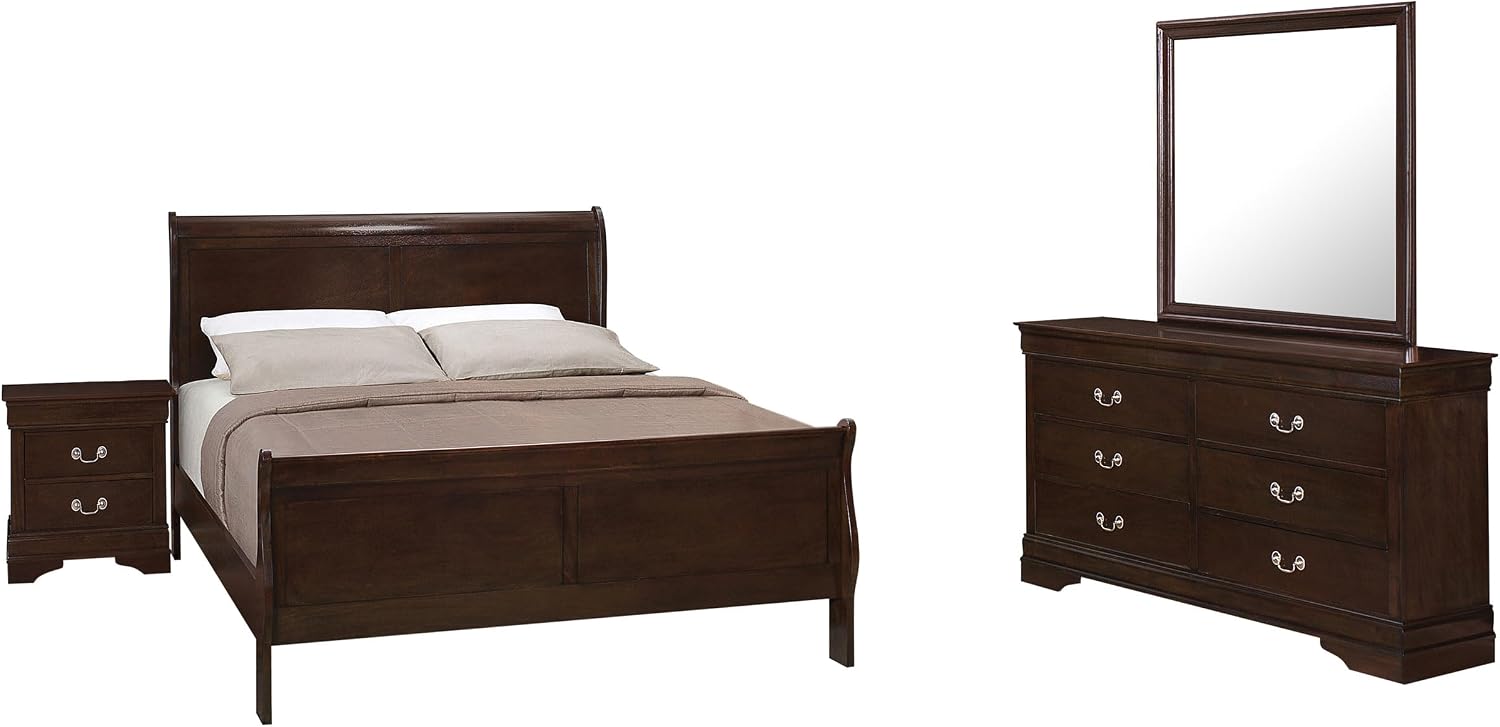4-piece Full Bedroom Set