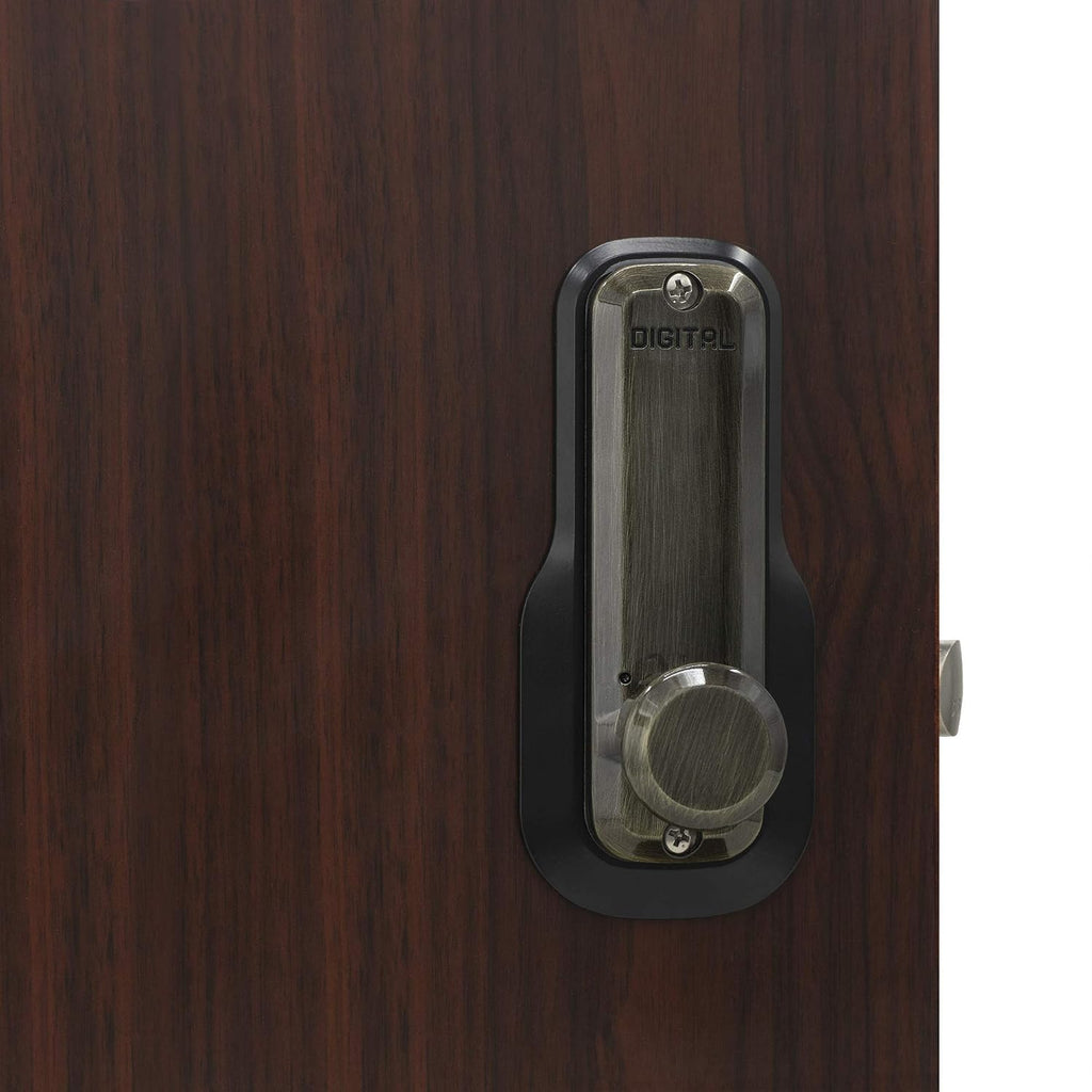Lockey USA M230AB Mechanical Keyless Deadlocking Latch in Antique Bronze