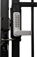Lockey USA Sumo GL2 Satin Chrome Marine Grade Mechanical Combination Surface Mount Lever Gate Lock (GL2SCMG)