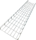 Kable Kontrol Cable Tray- 5 Feet Long - 18' Width, 4' Depth – Wire Mesh Tray Cable Management Rack Cords Organizer Cable Basket, Zinc Plated Steel NEC Approved for Network, Fiber Optic, Cabling
