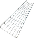 Kable Kontrol Cable Tray- 5 Feet Long - 12' Width, 2' Depth – Wire Mesh Tray Cable Management Rack Cords Organizer Cable Basket, Zinc Plated Steel NEC Approved for Network, Fiber Optic, Cabling
