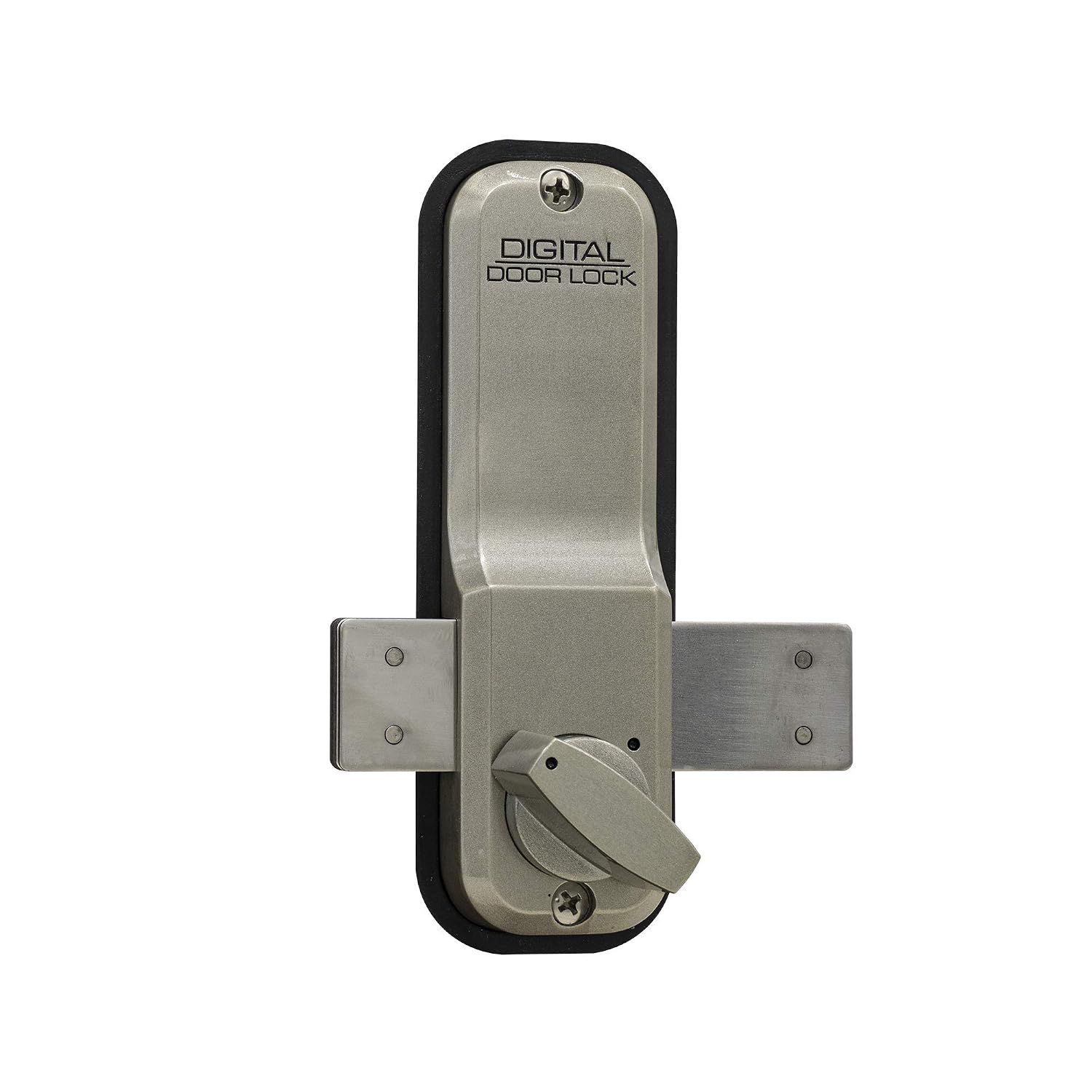 Lockey USA 2200SN Surface Mount Lock, Satin Nickel, Keypad, Retractable, Keyless