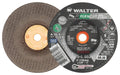 Walter 15L853 FLEXCUT Mill Scale Flexible Grinding Wheel [Pack of 25] - A-36-FLEX Grit, 5 in. Abrasive Wheel with Arbor Hole. Angle and Die Grinder Wheels