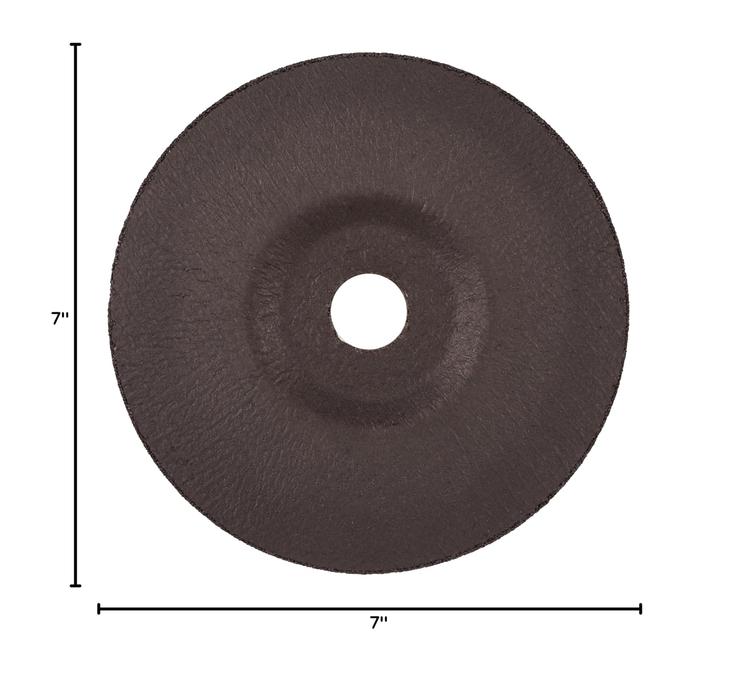 Weiler 58056 7' x 1/8' Tiger Zirc Type 27 Cut Off/Grind Combo Wheel, Z30T, 7/8' A.H (Pack of 25)