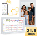 COMIX 21-inch Smart Digital Wall Calendar,WiFi Large Touchscreen Family Organizer,Syncs Google/iCloud/Outlook, Digital Chore Board & Meal Planner,Wall Mounted Smart Home Display for Busy Households
