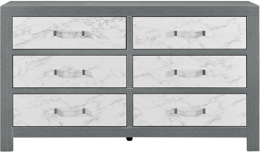 Grey 5PC Full Bedroom Set
