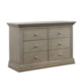 Sorelle Furniture Paxton Baby Dresser – Dresser for Nursery, Kids Bedroom Furniture, Baby Dresser Drawers, Storage for Child's Room with Drawers, Nursery Furniture for Infant-Heritage Gray