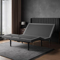 King Size Adjustable Bed Frame - Elderly & Senior Friendly, Zero Gravity, Head/Foot Adjustment, Enhanced Comfort,950lbs Capacity