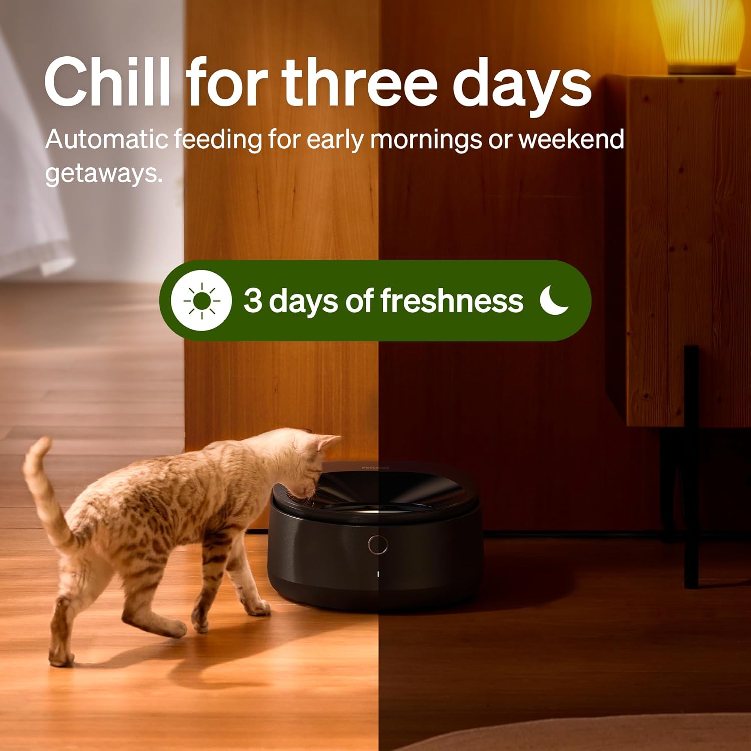 PETLIBRO Automatic Wet Food Cat Feeder 2026 New Version with Semiconductor Cooling, Refrigerated 3 Fresh Meals in 3 Days, App-Controlled Pet Food Dispenser, Stainless Steel Bowl, Easy to Clean