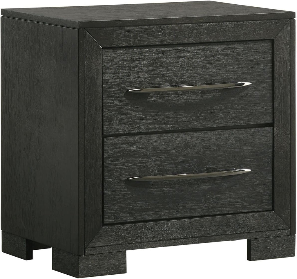 Picket House Furnishings Kenn Full Panel 5PC Bedroom Set in Black