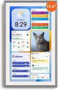 Apolosign 15.6-inch Digital Family Calendar, No Subscription Fee, Smart Wall Planner with Calendar Sync, Chore Chart & Touchscreen Display for Busy Families, Dual Mode, with Stand (Gray)