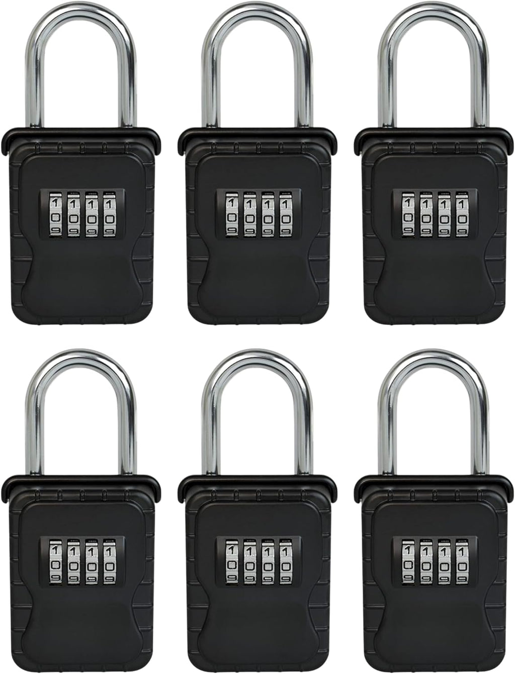 Key Lockbox Hide A Key Outdoor Hanging Lock Box Keysafe for Keys with Set Your Own 4 Digit Combination Code - Vault Locks 3200 (12)