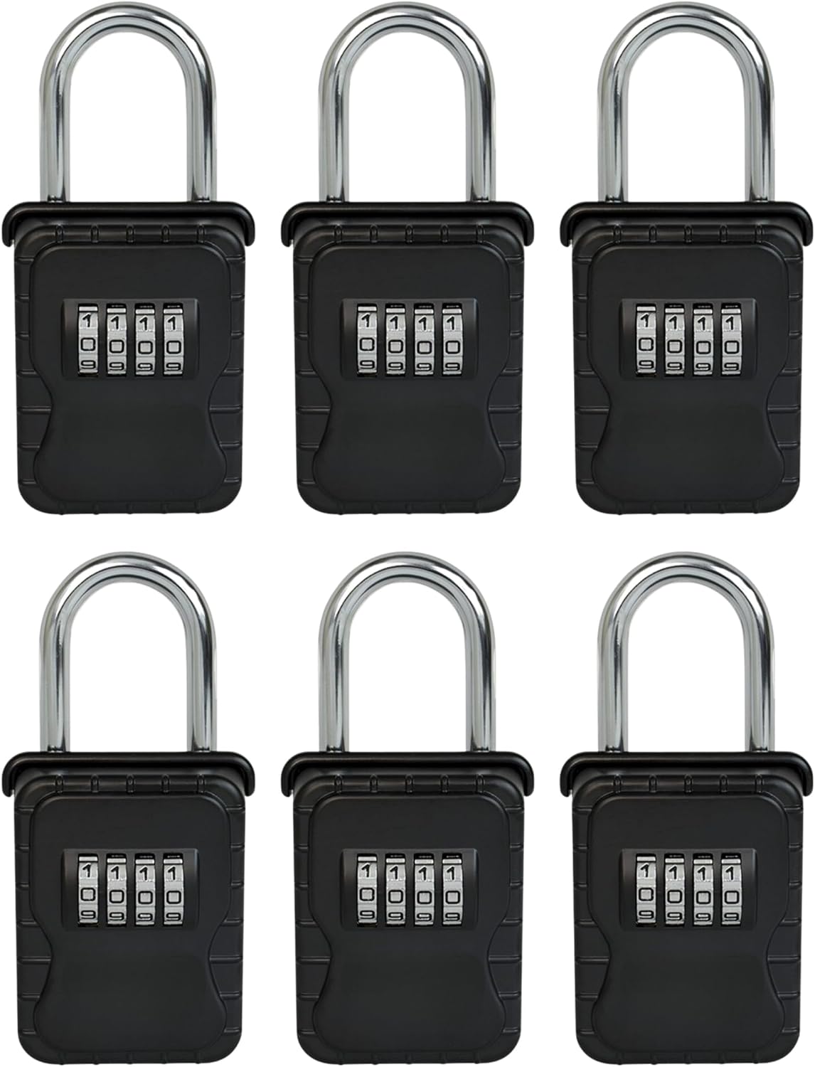 Key Lockbox Hide A Key Outdoor Hanging Lock Box Keysafe for Keys with Set Your Own 4 Digit Combination Code - Vault Locks 3200 (24)