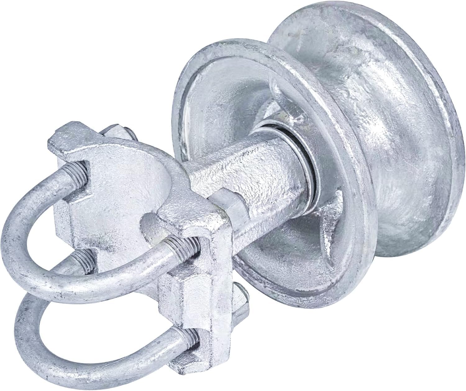 Sliding Gate Rollers Cantilever Roller for 4' Round Post, 2-3/8' or 2-1/2' Chain Link Fence Gate Frame, Pack of 2