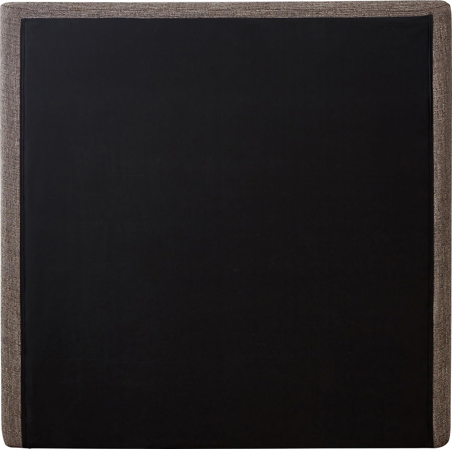 Meridian Furniture B1205Brown-T Penny Collection Modern | Contemporary Twin Bed with Rich Brown Linen Textured Fabric, Curved Headboard, 52' W x 82.5' D x 52' H, Brown, Twin