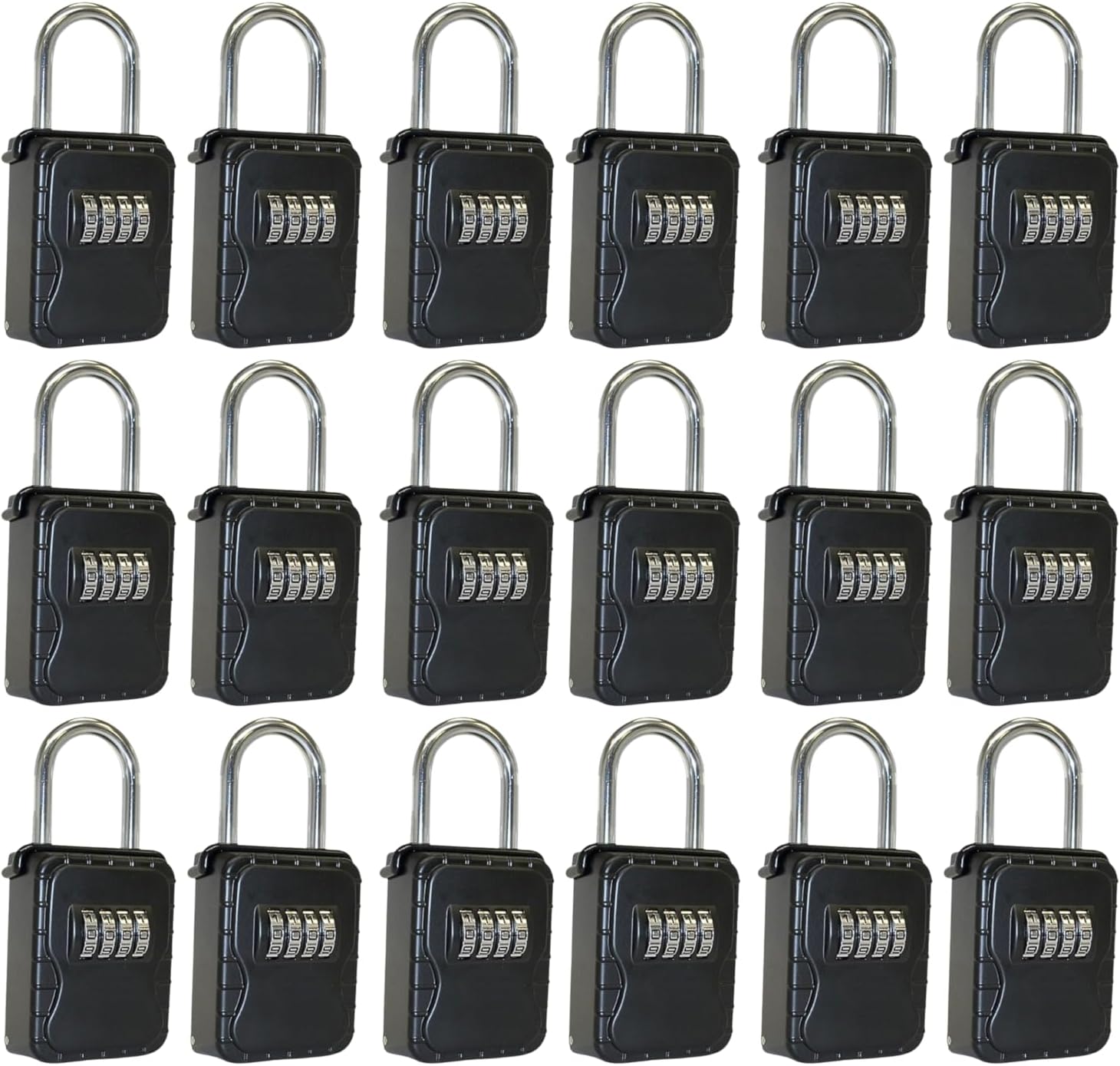 Key Lockbox Hide A Key Outdoor Hanging Lock Box Keysafe for Keys with Set Your Own 4 Digit Combination Code - Vault Locks 3200 (24)