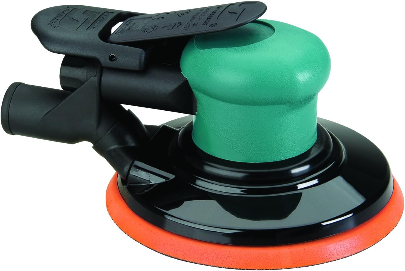 Dynabrade 59044 6' (152mm) Dia. Central Vacuum Dynorbital-Spirit Random Orbital Sander, .25 hp, 12000 rpm, 3/32' (2mm) Dia. Orbit, Rear Exhaust