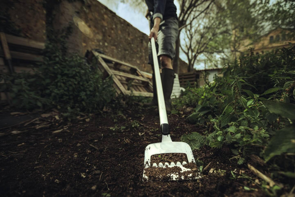 Fiskars Xact Dutch Hoe 125 mm, Length: 170.2 cm, Width: 12.4 cm, Black/Orange, Stainless Steel/Plastic/Aluminium, 1027041