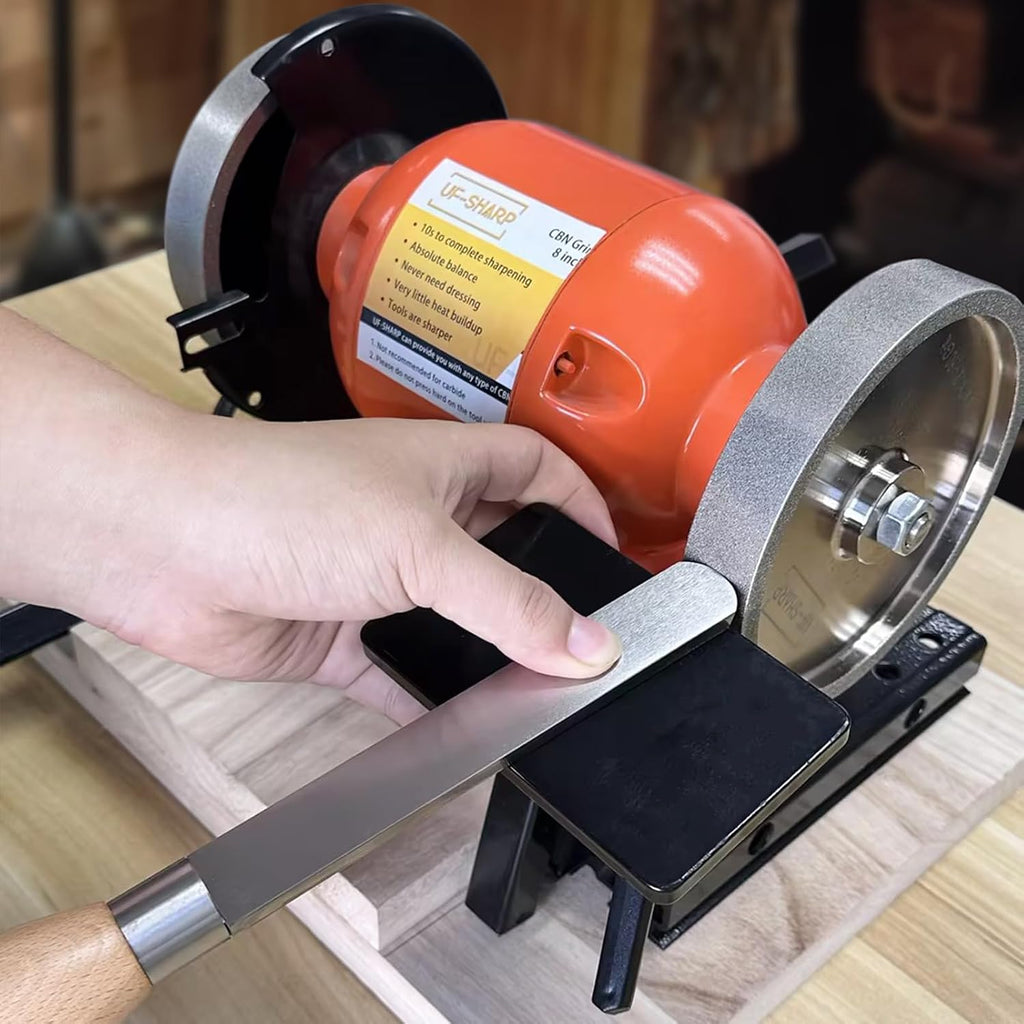 Mega Square CBN Grinding Wheel and Lathe Tool Sharpening Jig