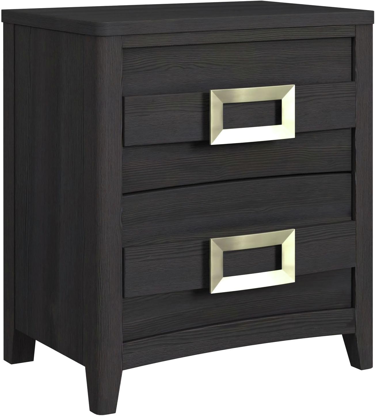 Picket House Chett Full 3PC Bedroom Set with LED in Black