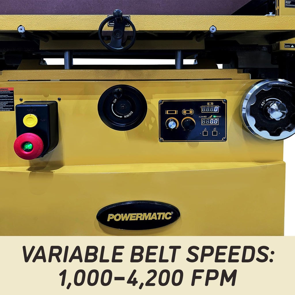 Powermatic 9' x 138' Oscillating Vertical Edge Sander, 3 HP, 230V 1Ph (Model OES9138B)