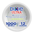 Georgia-Pacific Dixie Ultra Heavy-Weight 12 oz. Paper Bowl by GP PRO, White, SXB12W, 1,000 Count (125 Bowls Per Pack, 8 Packs Per Case)