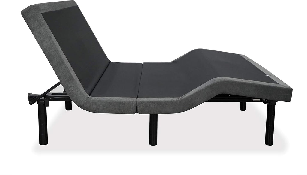 iDealBed 5i Custom Adjustable Bed Base, Wall Hugger, Massage, Zero-Gravity, Dual USB Charger, One Touch Comfort, Programmable Memory, Night Light, Advanced Smooth Silent Motion (Queen)
