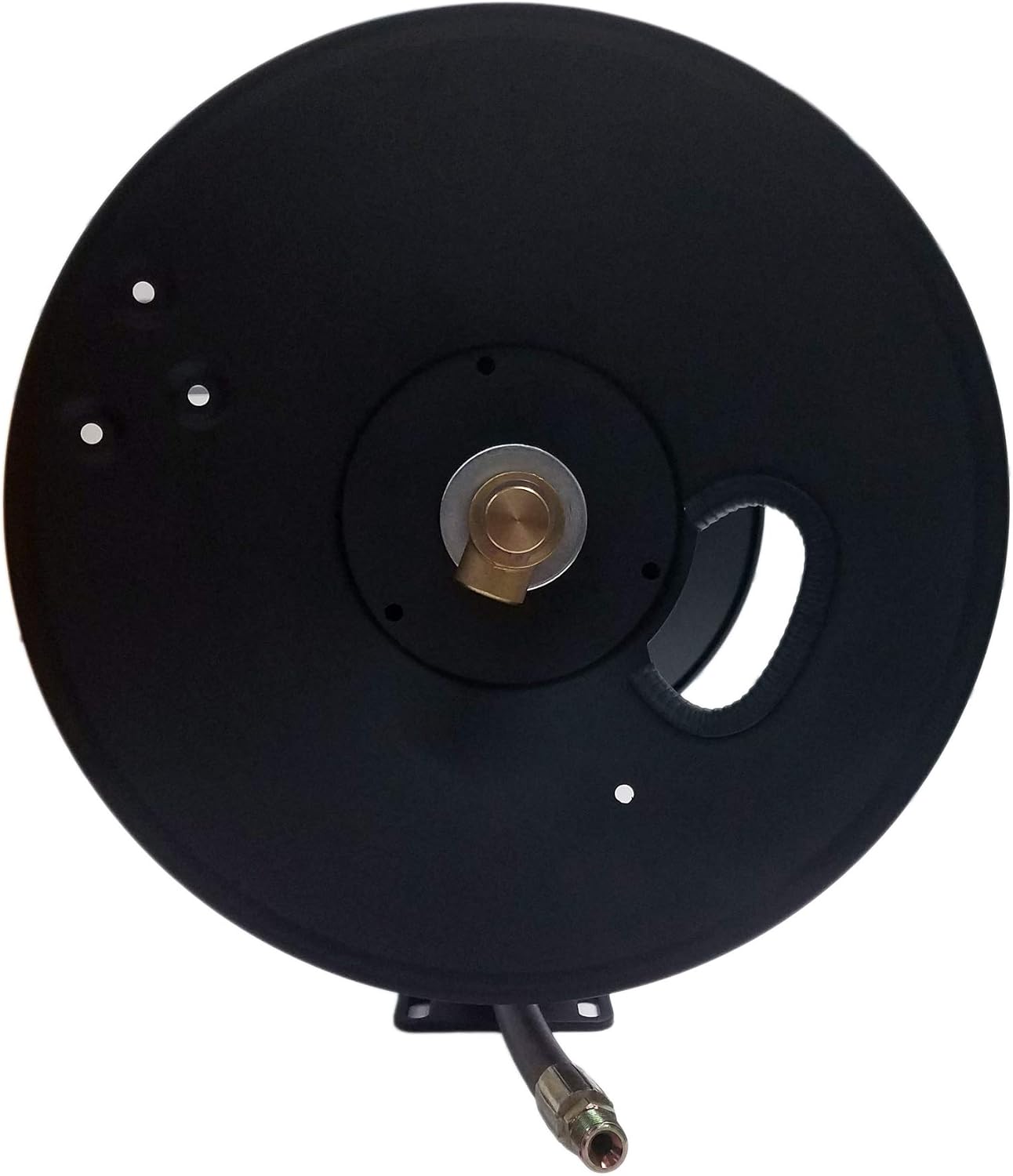 Super Heavy Duty Pressure Washer Hose Reel, 3/8In x 200FT | Skid or Wall Mount, Air and Water, 4000 PSI