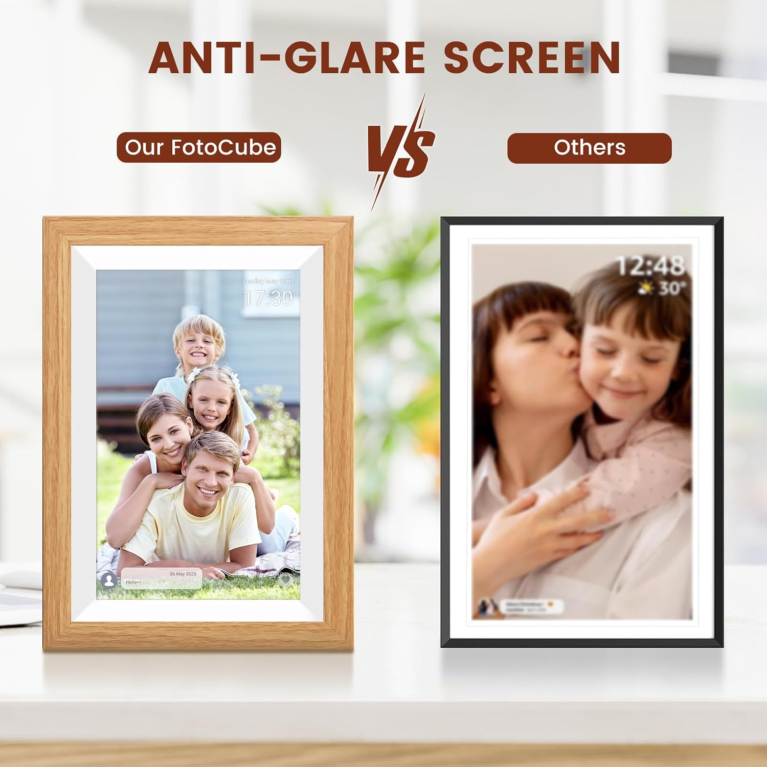 Digital Picture Frame,24' Digital Calendar Chore Chart HD Interactive Touchscreen,Smart Family Planner,Hearth Display Digital Calendar Wall & Desk Mountable for Seamless
