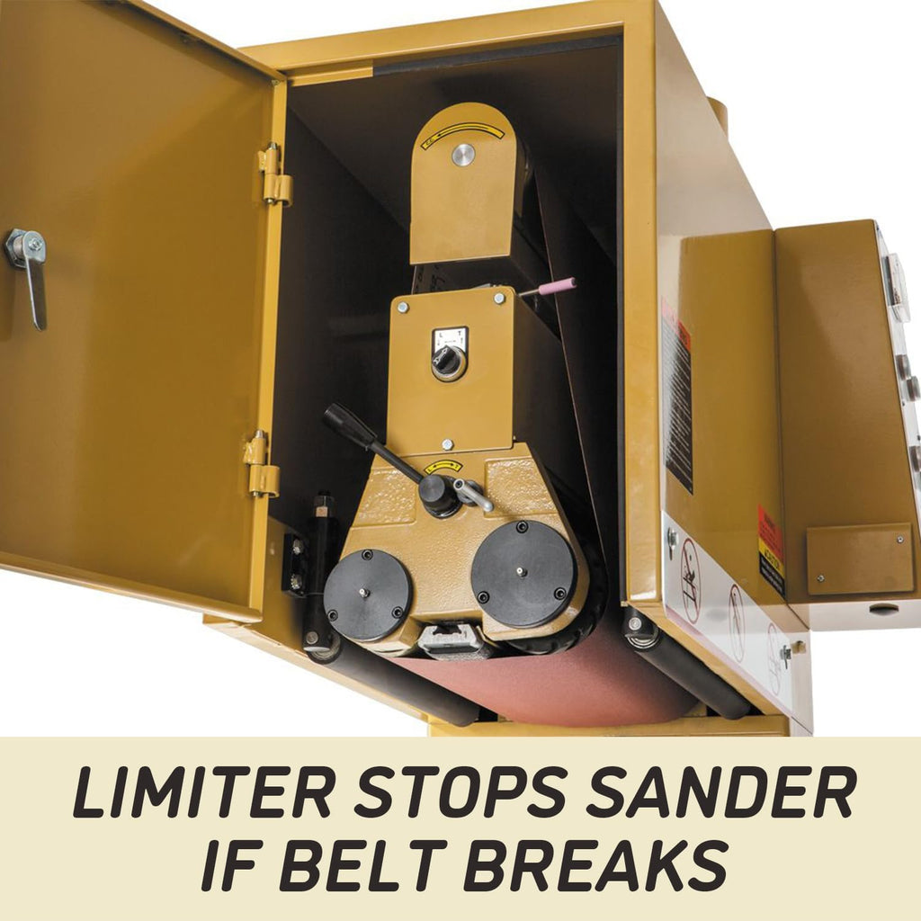 Powermatic 16-Inch Open-End Belt Sander, 5 HP, 230V 1Ph (Model 1632)