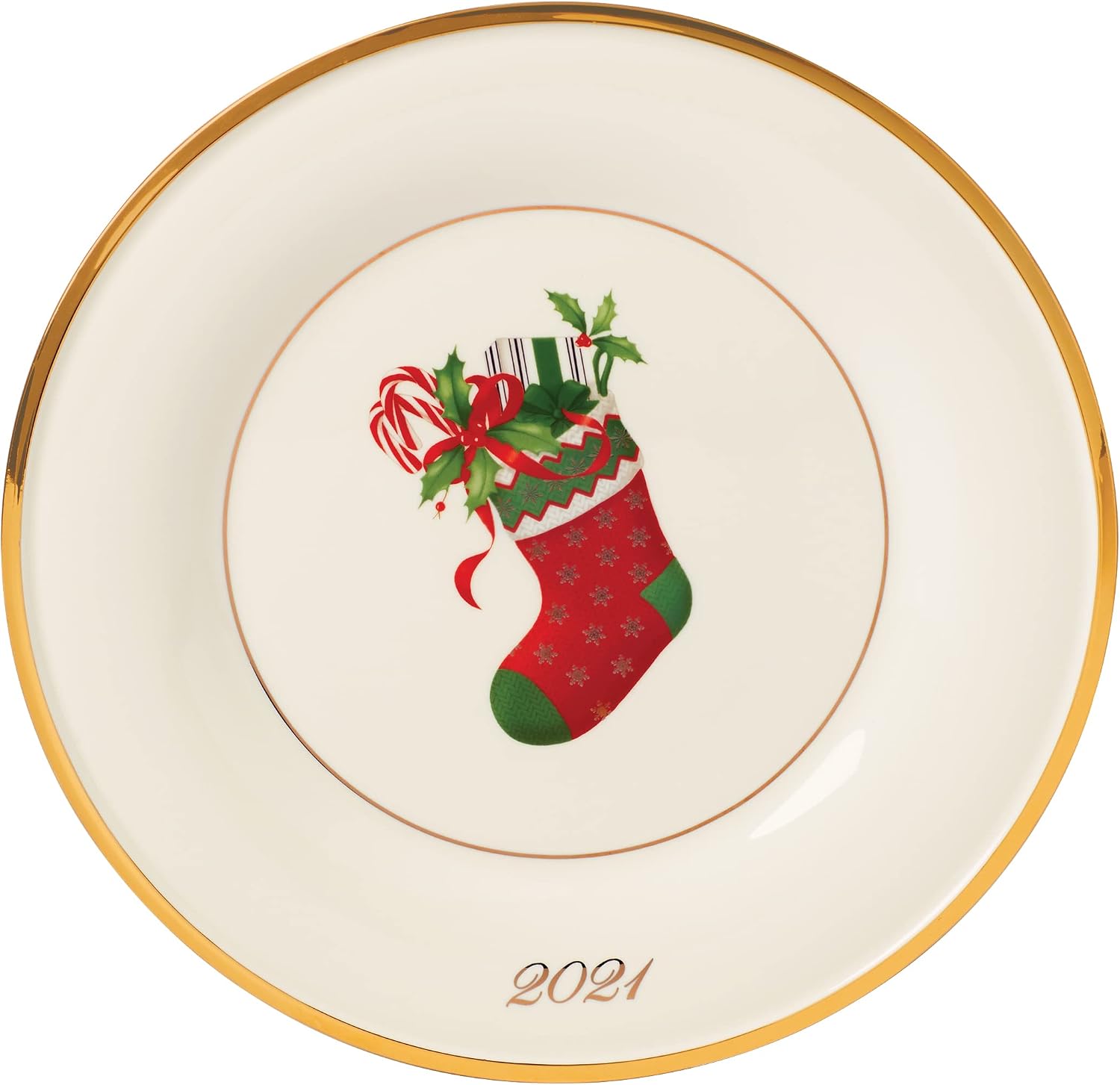 Lenox 893485 2021 Stocking Annual Accent Plate