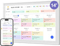 Digital Calendar, Smart WiFi Electronic Calendar&Chore Chart, IPS Touch Screen HD Display for Family Schedules, Share Moments Instantly from Anywhere (14)