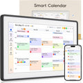 15.6' Digital Wall Calendar–2026 Smart Digital Calendar Planner w/Touchscreen Chore Chart, Meal Planner & Calendar Sync – Ideal Thanksgiving, Christmas & New Year Gifts for Moms, Parents & Families