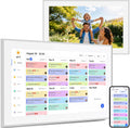 15.6 inch Digital Calendar & Chore Chart,Smart Touchscreen Interactive Display for Family Schedules, Wall & Desk Mountable, Digital Photo Frame Functon, Great for Organizing Your 2026Calendar