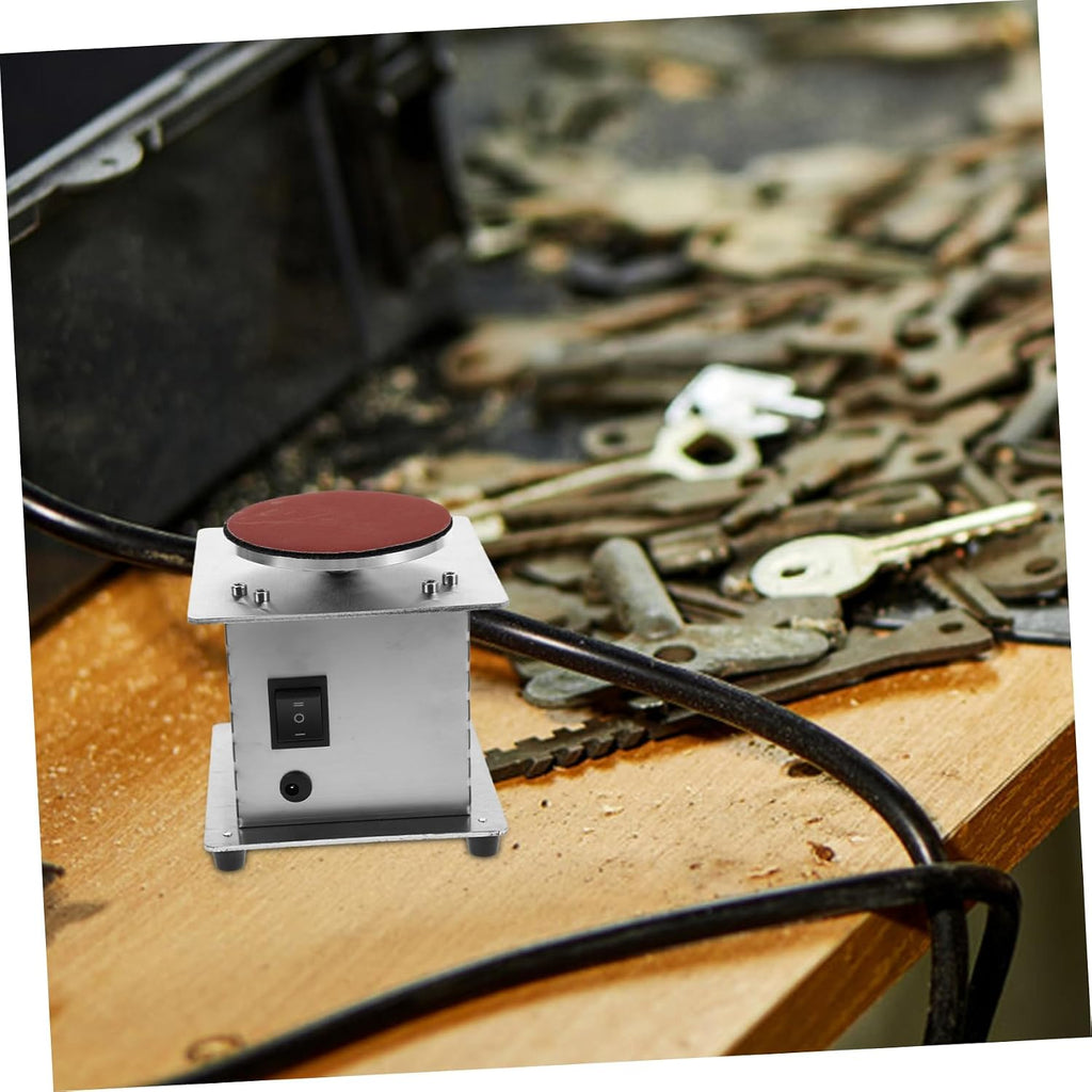 Holibanna Versatile Electric Sanding Machine Mini Polisher for Wood Metal Crafts Spindle Sander Drum Sander