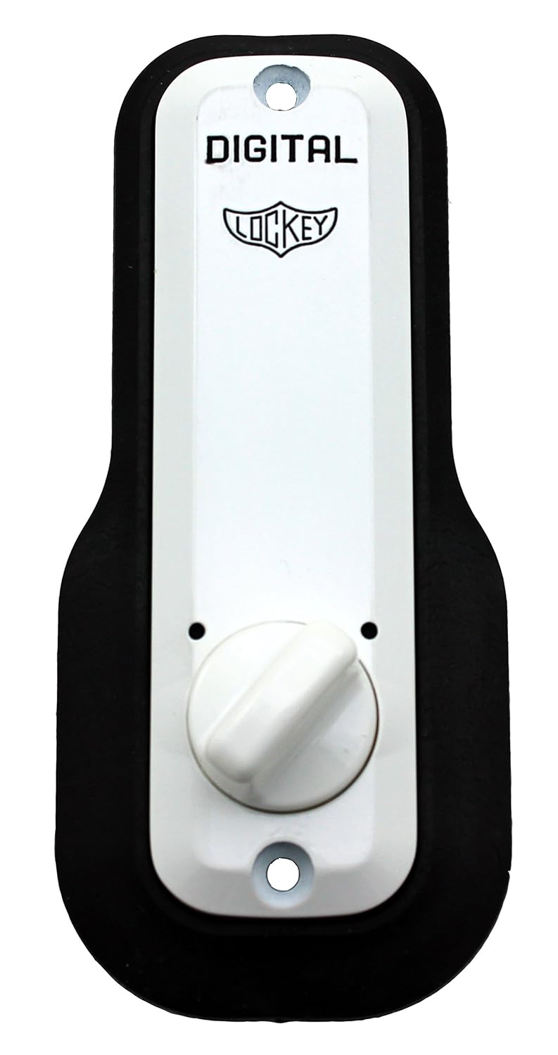 Digital Door Lock M210 Mechanical Keyless Deadbolt, White