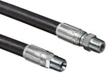 Goodyear EP Neptune 4500 Black Nitrile Rubber Pressure Washer Hose Assembly, 3/8' NPT Male Swivel Connection, 4500 PSI Maximum Pressure, 50' Length, 3/8' ID