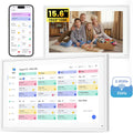 Digital Calendar, Gift for Mother, Person & Family Schedule Planning Interactive Touchscreen, Smart Daily Weekly Monthly Planner Shared Album Frame for Study Office Family, Desk Mountable (15.6in)